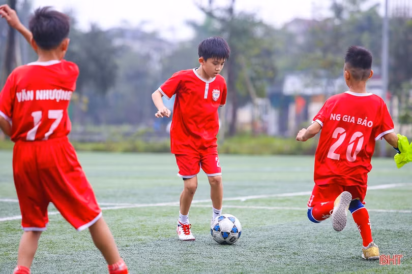 U11 Hà Tĩnh hội quân chuẩn bị cho Giải Bóng đá thiếu niên, nhi đồng toàn quốc
