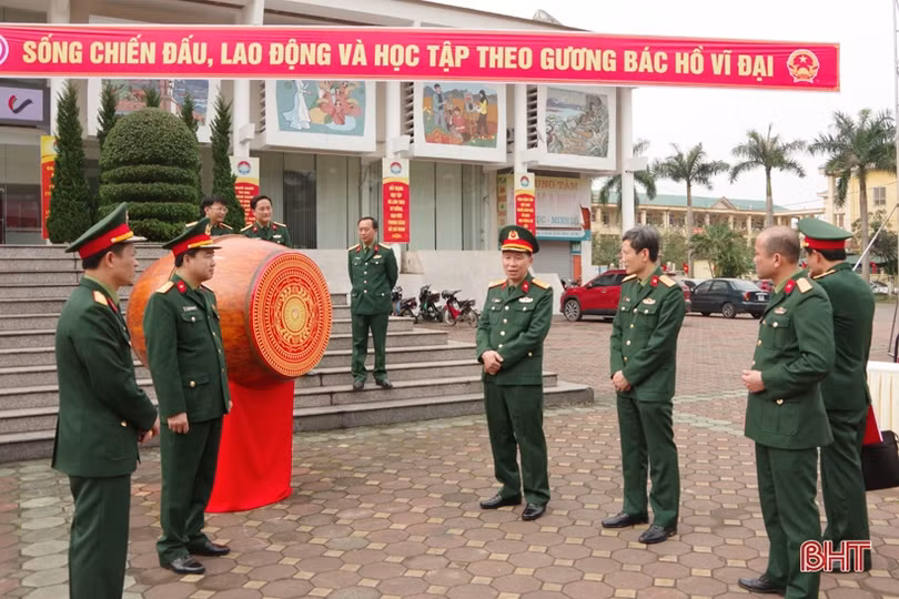 Đảm bảo lễ giao nhận quân tại Hà Tĩnh diễn ra nghiêm túc, trang trọng
