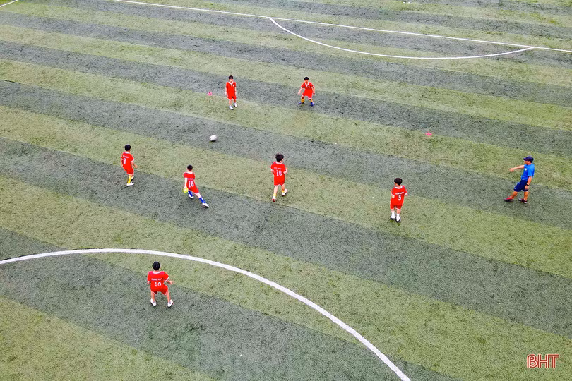 U11 Hà Tĩnh hội quân chuẩn bị cho Giải Bóng đá thiếu niên, nhi đồng toàn quốc