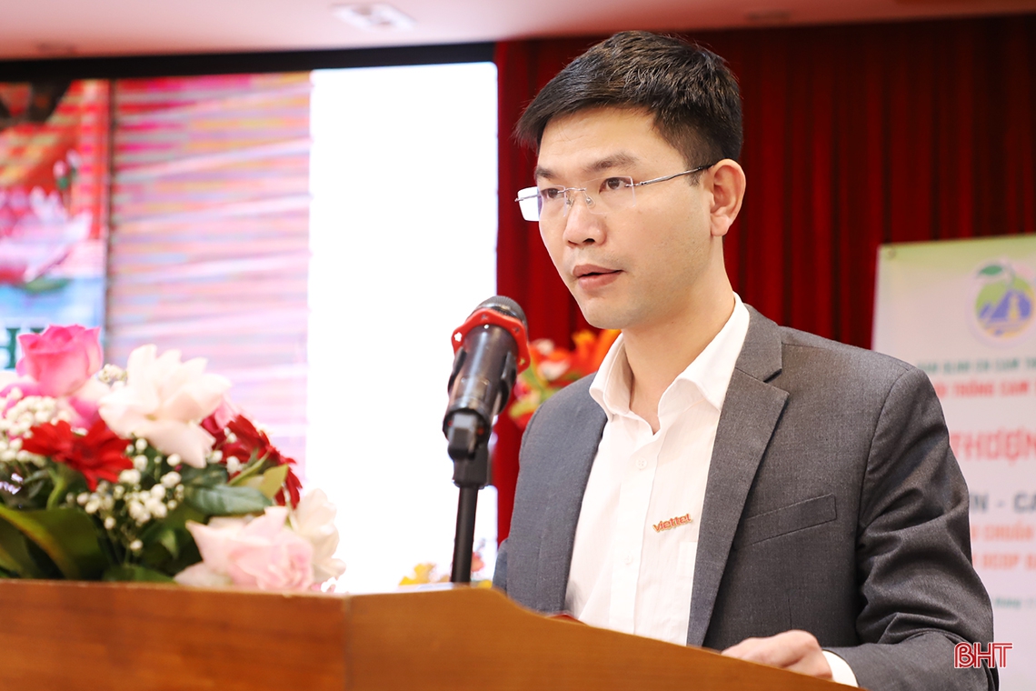Hà Tĩnh tổ chức hội nghị, kết nối trực tuyến 300 điểm cầu quảng bá thương hiệu, xúc tiến tiêu thụ cam