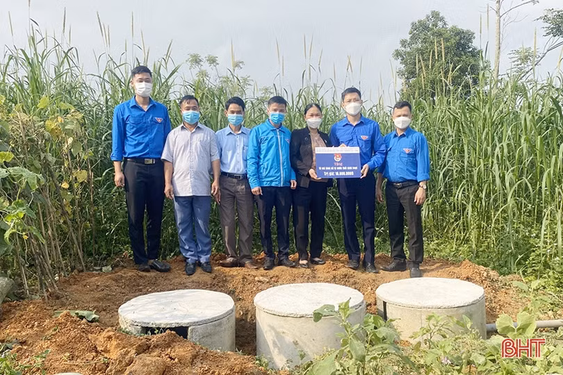 Tỉnh đoàn Hà Tĩnh tập trung nguồn lực hỗ trợ Hà Linh xây dựng nông thôn mới