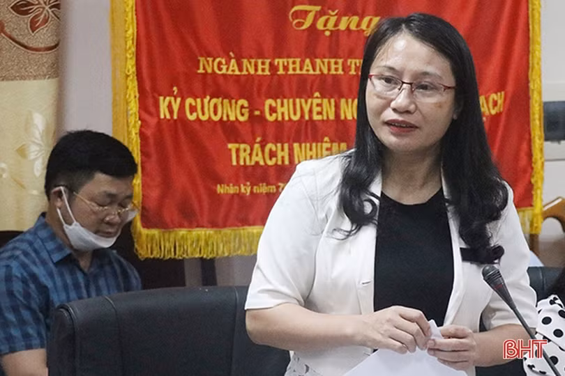 Đoàn ĐBQH Hà Tĩnh lấy ý kiến góp ý dự án Luật Thanh tra sửa đổi