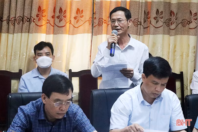 Đoàn ĐBQH Hà Tĩnh lấy ý kiến góp ý dự án Luật Thanh tra sửa đổi