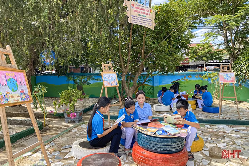 Lan tỏa ý thức phòng chống rác thải nhựa của học sinh TP Hà Tĩnh
