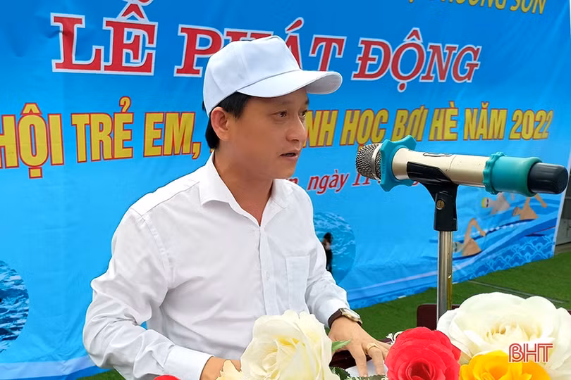 Hương Sơn kêu gọi các tổ chức, cá nhân tạo mọi điều kiện để trẻ em được học bơi