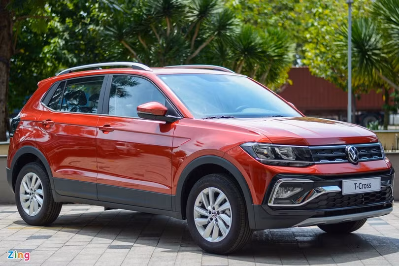 Chi tiết Volkswagen T-Cross - SUV hạng B giá từ 1,099 tỷ đồng