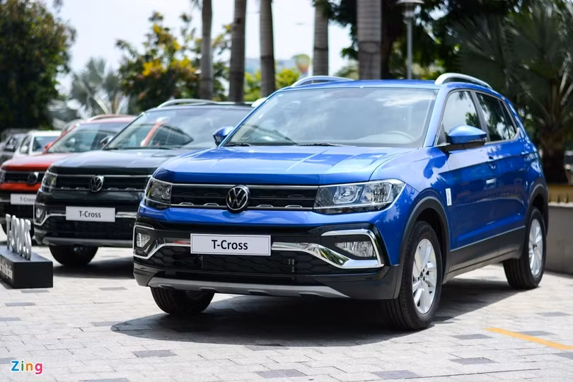Chi tiết Volkswagen T-Cross - SUV hạng B giá từ 1,099 tỷ đồng