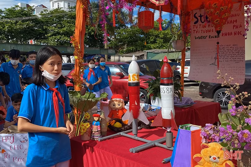 Lan tỏa ý thức phòng chống rác thải nhựa của học sinh TP Hà Tĩnh