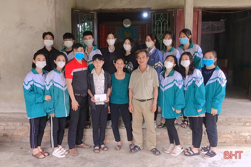 Lan tỏa tinh thần vì cộng đồng của học sinh Hà Tĩnh