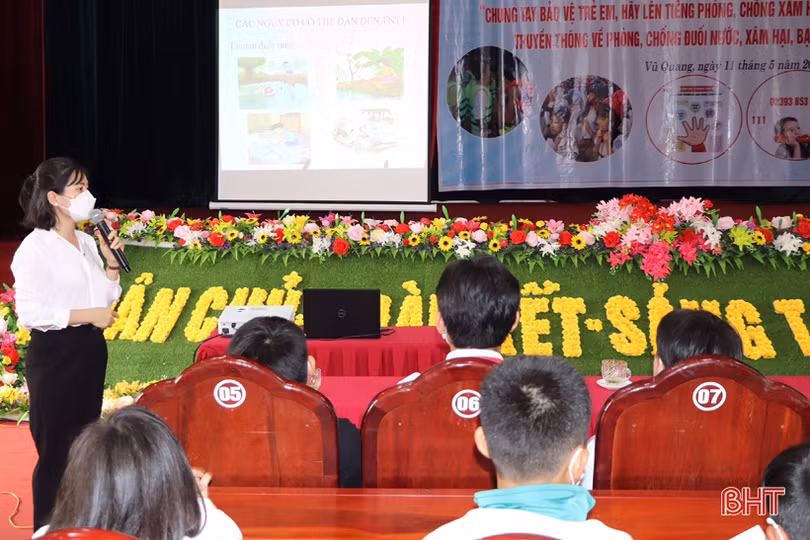 Vũ Quang nâng cao nhận thức, trách nhiệm toàn xã hội trong bảo vệ, chăm sóc trẻ em