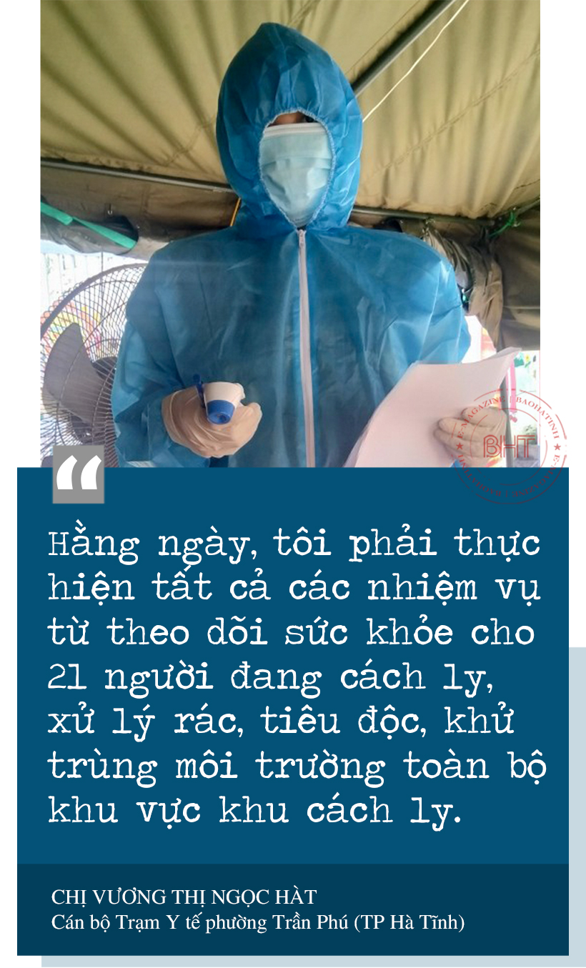 Những “pháo đài” chống dịch Covid-19 ở Hà Tĩnh (bài 1): “Tấm khiên trắng” ngăn dịch trong cộng đồng