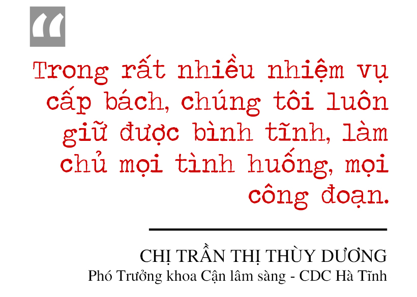 Những “pháo đài” chống dịch Covid-19 ở Hà Tĩnh (bài 1): “Tấm khiên trắng” ngăn dịch trong cộng đồng