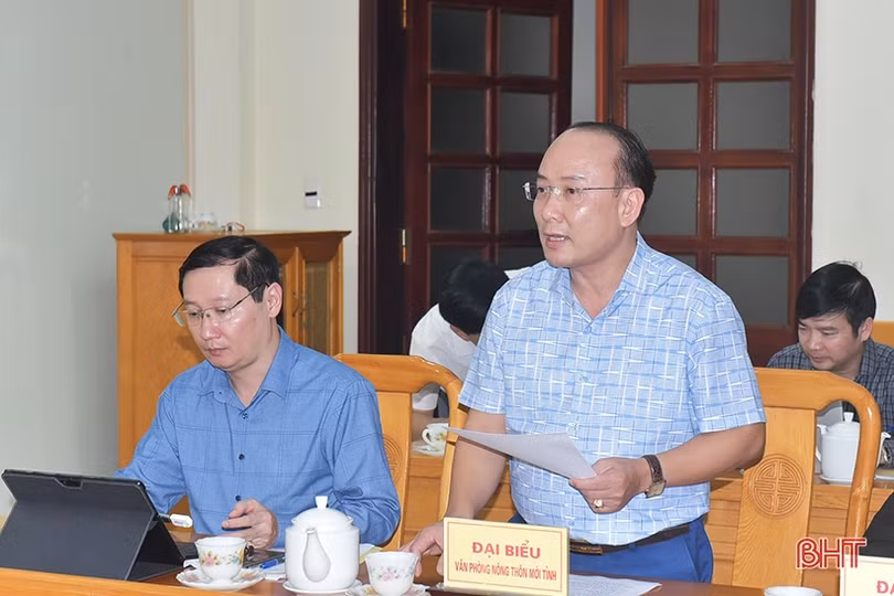 Đề nghị công nhận 7 xã đạt chuẩn các loại hình NTM ở Hà Tĩnh