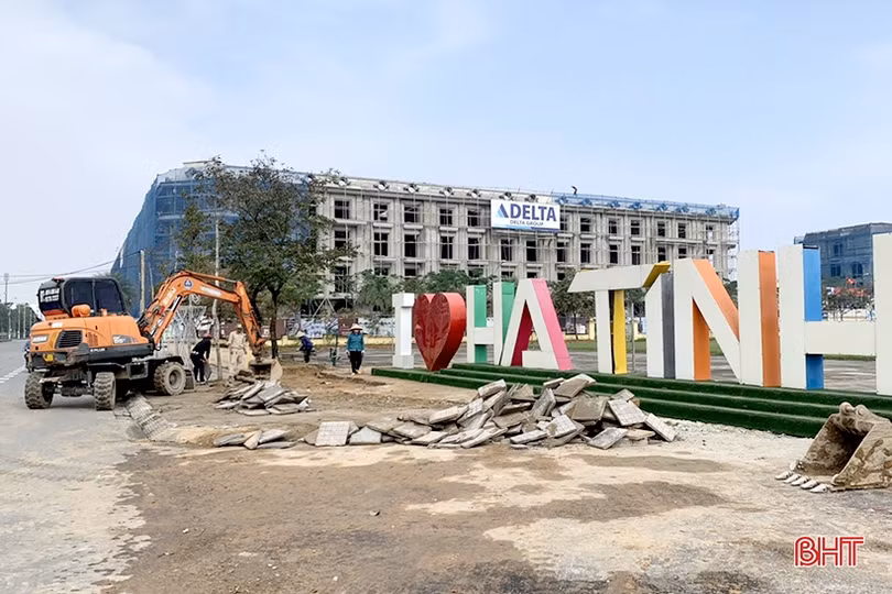 Tạo diện mạo đô thị trung tâm Hà Tĩnh sáng, sạch, đẹp, văn minh đón tết