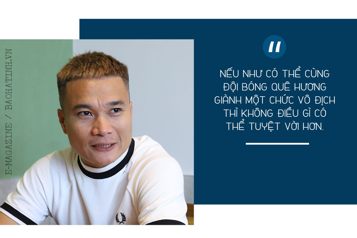 Phi Sơn: “Tôi có thể thi đấu trọn đời cho Hồng Lĩnh Hà Tĩnh!”