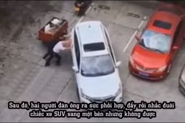 Tài xế chào thua vì không thể “lùi chuồng”