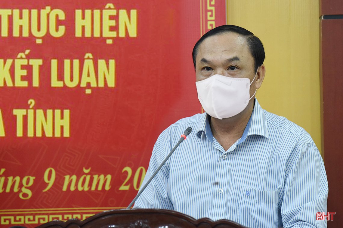 Tiếp tục quán triệt, triển khai các nghị quyết, chỉ thị, kết luận của Trung ương, của tỉnh đảm bảo thiết thực, hiệu quả