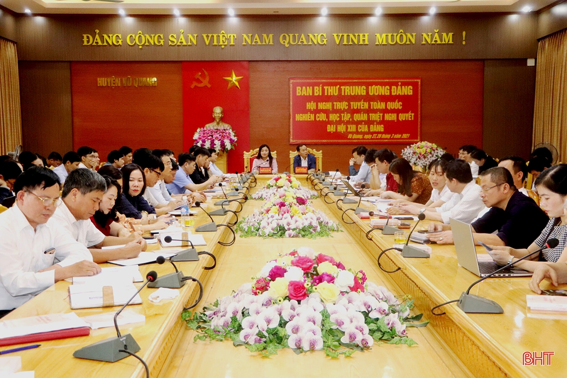 Quán triệt, học tập Nghị quyết Đại hội XIII của Đảng là nhiệm vụ trọng tâm trong năm 2021