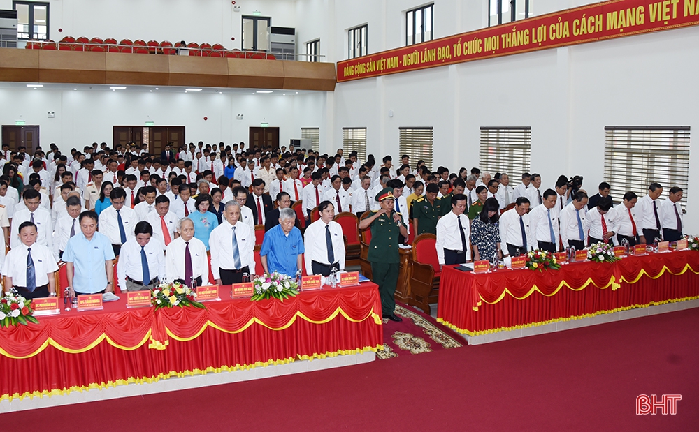 Bầu 36 đồng chí vào Ban Chấp hành Đảng bộ huyện Kỳ Anh nhiệm kỳ 2020-2025