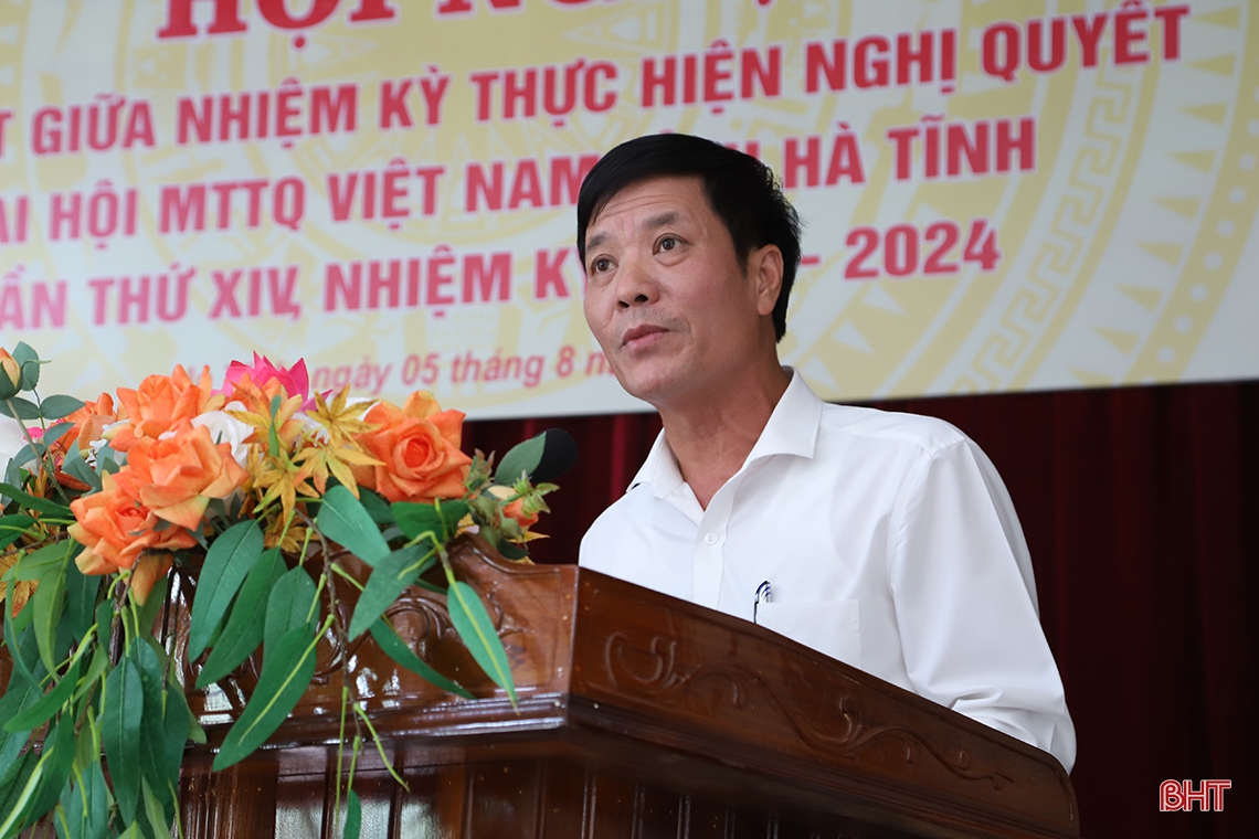 MTTQ các cấp phải tạo ra các “sản phẩm” cụ thể, đóng góp hiệu quả vào sự phát triển của tỉnh nhà