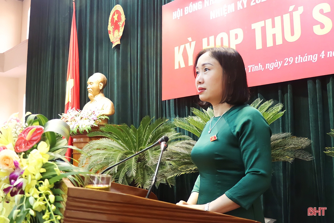 Kỳ họp thứ 6 HĐND tỉnh Hà Tĩnh thông qua 10 nghị quyết, phục vụ kịp thời nhiệm vụ phát triển KT-XH