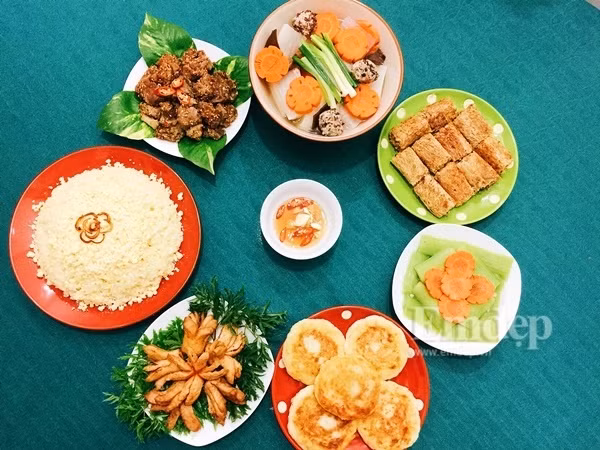 mam com cung ram thang 7 dep mat ma cuc ki nhanh gon