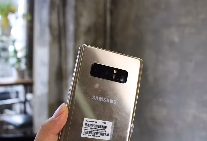 galaxy note 8 dau tien ve viet nam gia 22 trieu dong