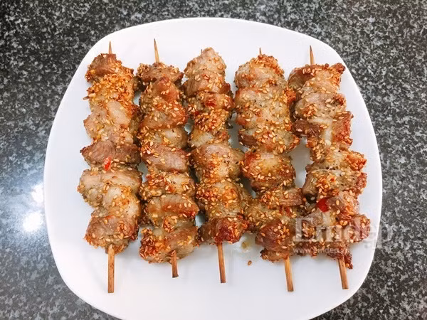 cach uop thit nuong vung dam da huong vi ngon den mieng cuoi cung