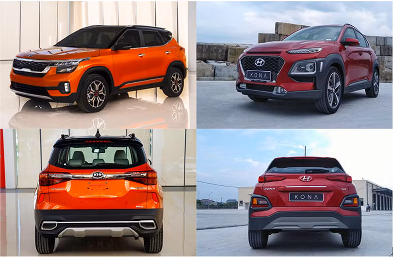 So sánh Kia Seltos và Hyundai Kona: Tân binh đấu kẻ đứng đầu