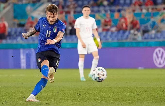 Điểm nhấn Italia vs Thụy Sĩ: Một Azzurri hoàn hảo!