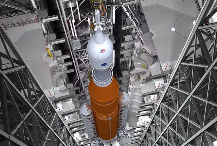 NASA hé lộ siêu tên lửa của sứ mạng Mặt trăng, cao hơn tượng Nữ thần Tự do