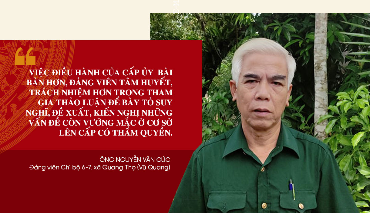 Đưa nghị quyết đại hội Đảng các cấp vào cuộc sống - “quả ngọt” trong năm đầu gian khó (Bài 3): Xây dựng Đảng vững mạnh, tạo sức bật mới, niềm tin mới