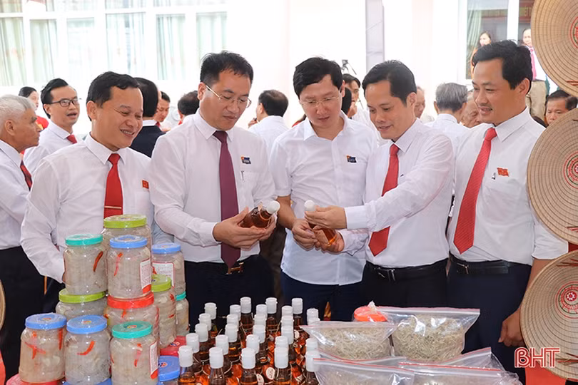 Thành công từ 2 đảng bộ làm điểm tạo khí thế, tiền đề cho đại hội Đảng cấp huyện ở Hà Tĩnh