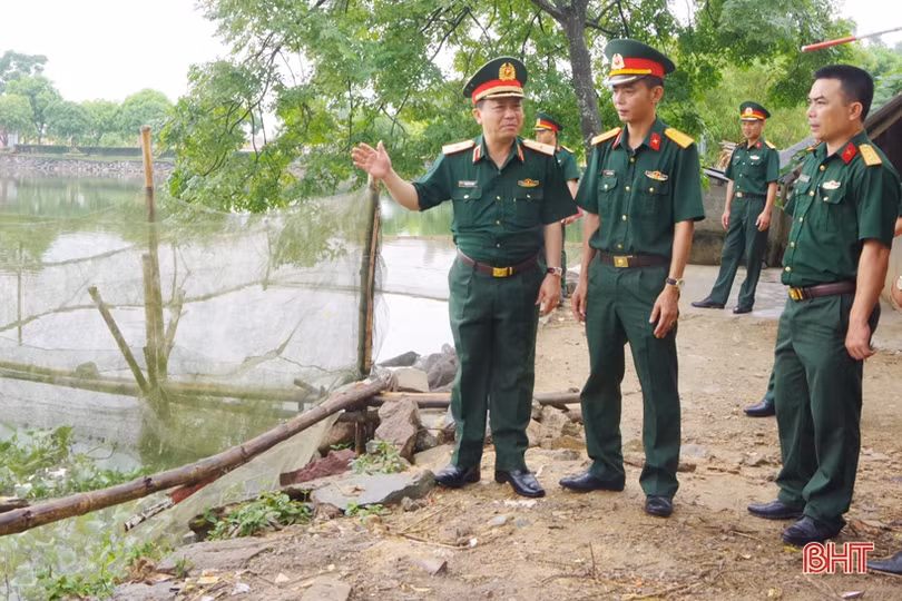 Bộ Tư lệnh Quân khu 4 kiểm tra công tác sẵn sàng chiến đấu, đảm bảo hậu cần tại Hà Tĩnh