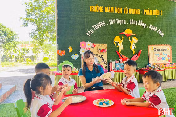 Giáo dục mầm non ở miền núi Hà Tĩnh: Vượt khó để đổi mới