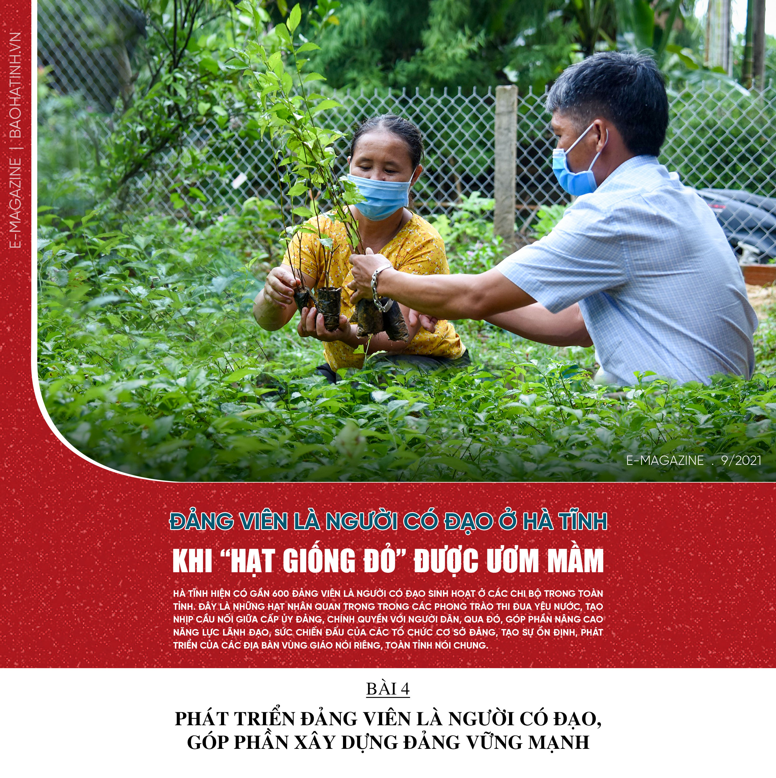 Đảng viên là người có đạo ở Hà Tĩnh - khi “hạt giống đỏ” được ươm mầm (bài 4): Phát triển đảng viên là người có đạo, góp phần xây dựng Đảng vững mạnh