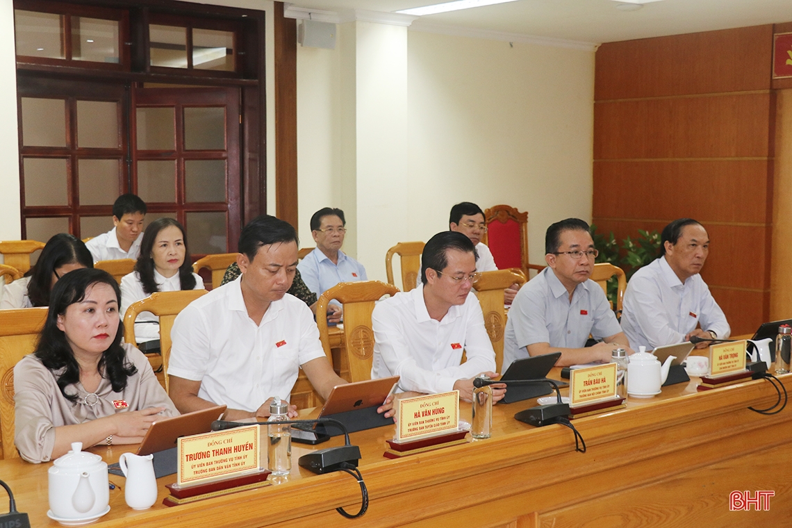 HĐND tỉnh Hà Tĩnh thông qua 4 nghị quyết phục vụ nhiệm vụ phát triển KT-XH