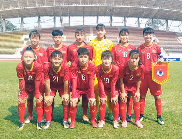U16 nữ Việt Nam giành vé lịch sử dự VCK U16 nữ châu Á