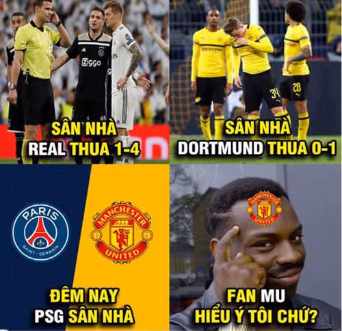 Ảnh chế Lukaku lập cú đúp, MU lội ngược dòng kinh điển