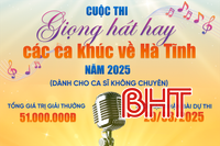 Thể lệ Cuộc thi Giọng hát hay các ca khúc về Hà Tĩnh năm 2025