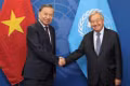 Tổng Bí thư, Chủ tịch nước Tô Lâm gặp Tổng Thư ký Liên hợp quốc António Guterres