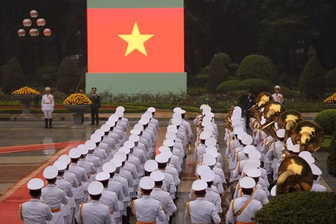 chu tich nuoc chu tri le don chinh thuc tong thong donald trump