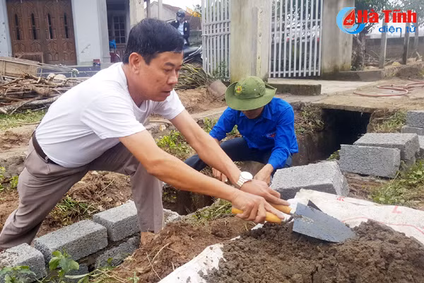 tuoi tre ha tinh noi dai cac hoat dong tinh nguyen mua dong