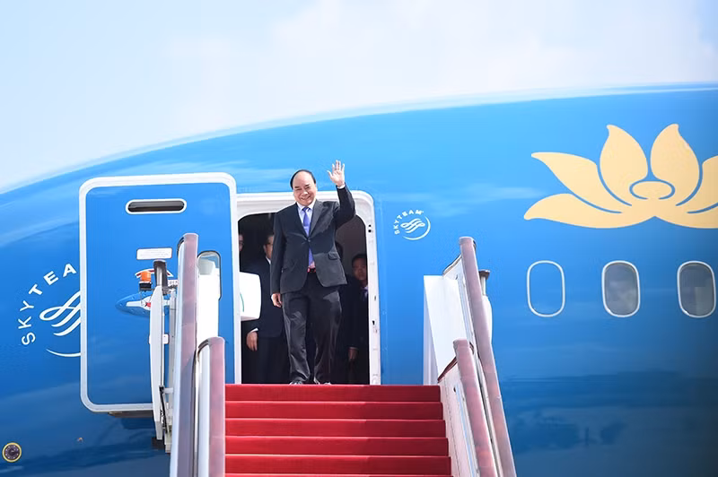 thu tuong den philippines bat dau tham du asean 31