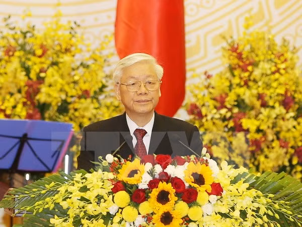 chieu dai trong the chao mung tong bi thu chu tich trung quoc