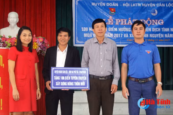 tuoi tre ha tinh noi dai cac hoat dong tinh nguyen mua dong