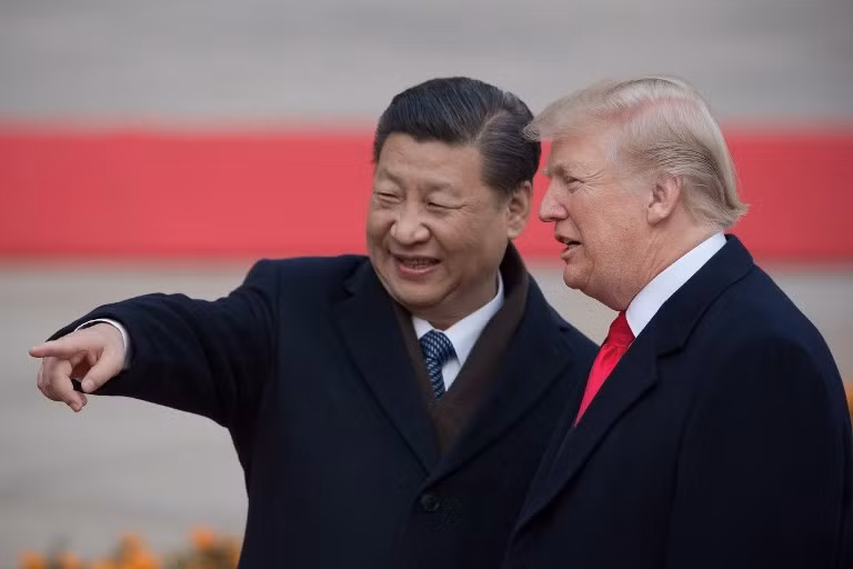 trung quoc don ong trump bang nghi le dac biet nhat trong gan 70 nam