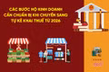 [Motion Graphics] Các bước hộ kinh doanh cần chuẩn bị khi chuyển sang tự kê khai thuế
