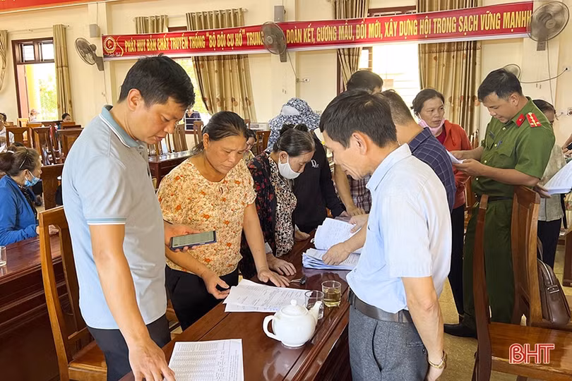 Đức Thọ chốt phương án bồi thường dự án đường bộ cao tốc Bắc - Nam