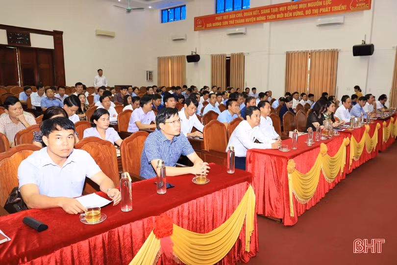 Tạo không gian phát triển đối với những xã ở Hương Sơn thực hiện sáp nhập